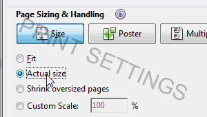 image for print configuration